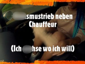 LenaMorino Porno Video: Orgasmustrieb neben Chauffeur