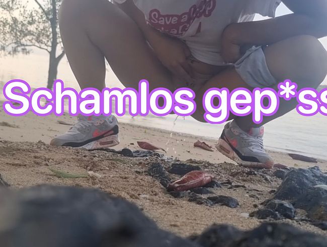 LenaMorino Porno Video: sc**mlos am Öffentlichen Strand Gepi**t